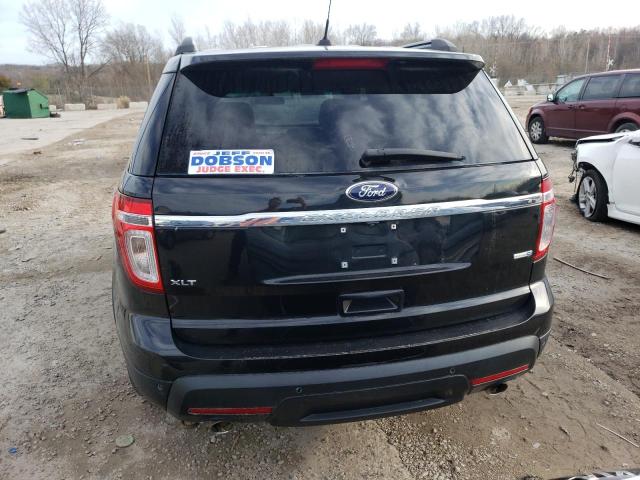 1FM5K8D80EGC50427 - 2014 FORD EXPLORER X BLACK photo 6