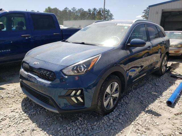 KNDCB3LC1L5395604 - 2020 KIA NIRO LX BLUE photo 2