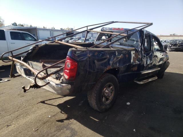 3D7KS28A98G122316 - 2008 DODGE RAM 2500 S Կապույտ լուսանկար 4