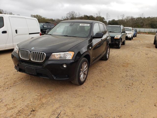 5UXWX9C54D0A17196 - 2013 BMW X3 XDRIVE2 BLACK photo 1