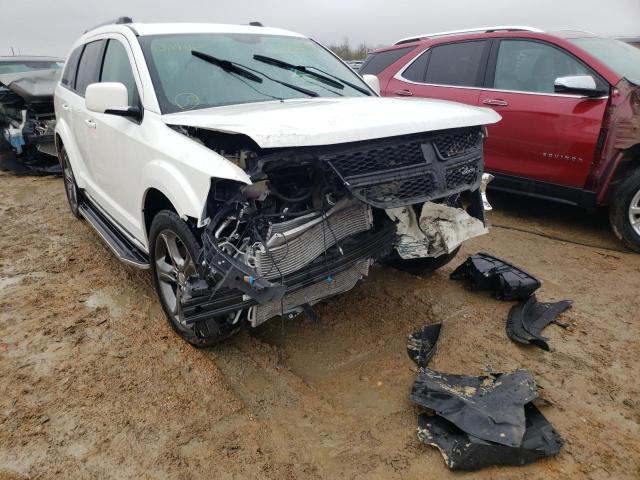 3C4PDCGB0GT115416 - 2016 DODGE JOURNEY CR WHITE photo 1