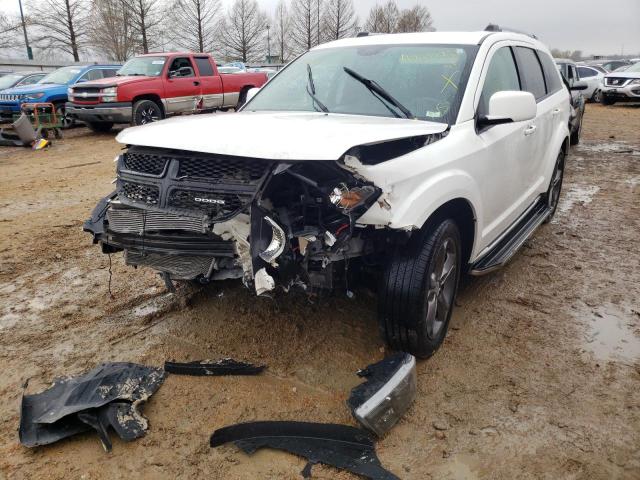 3C4PDCGB0GT115416 - 2016 DODGE JOURNEY CR WHITE photo 2