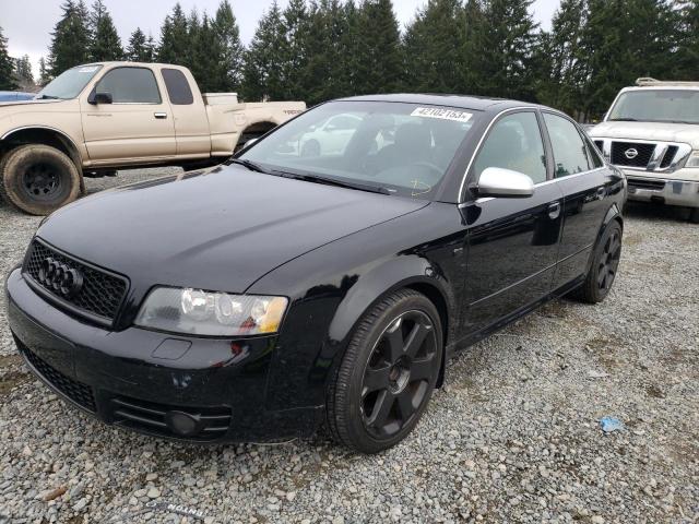 WAUPL68E45A096979 - 2005 AUDI S4 BLACK photo 1