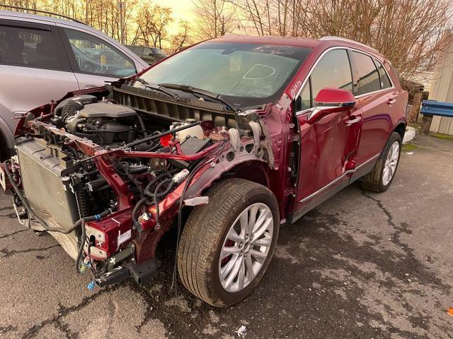 1GYKNFRS2KZ251595 - 2019 CADILLAC XT5 PREMIU RED photo 2