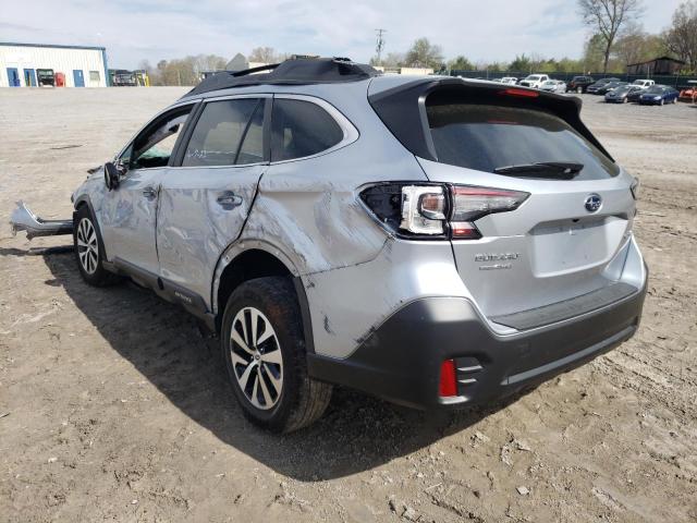 4S4BTACC8L3177969 - 2020 SUBARU OUTBACK PR SILVER photo 3