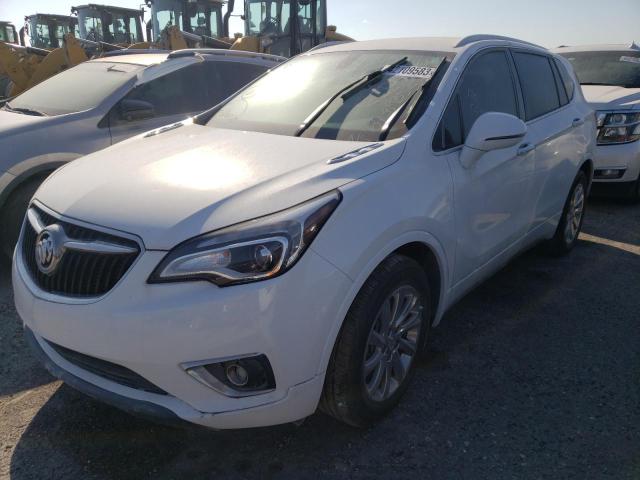 LRBFXCSA1KD105766 - 2019 BUICK ENVISION E WHITE photo 2