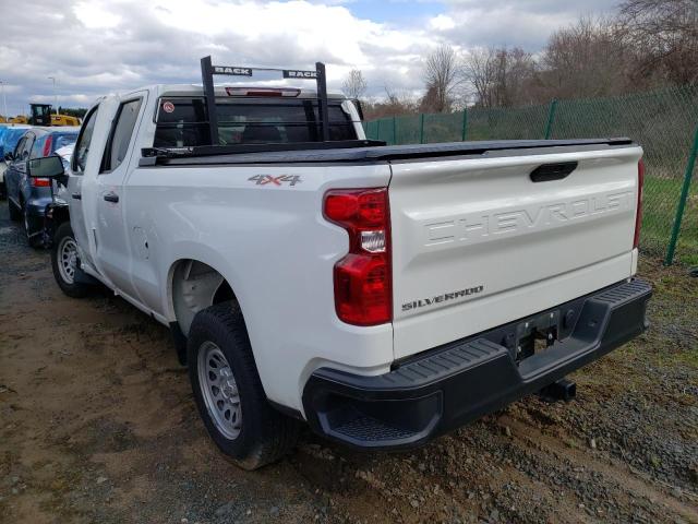 1GCRYAEHXMZ135833 - 2021 CHEVROLET SILVERADO WHITE photo 3