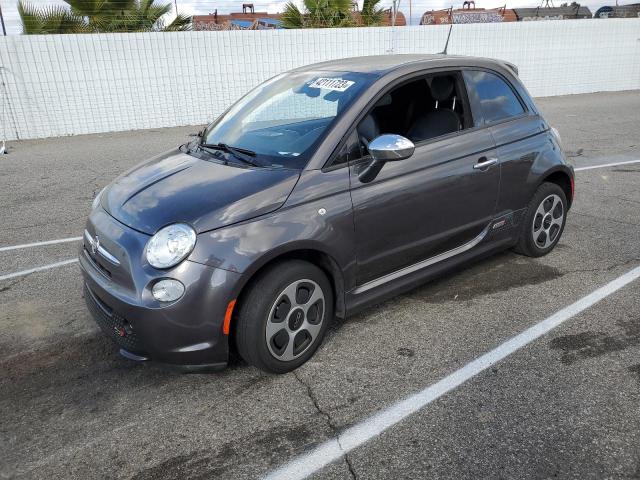 3C3CFFGE3HT620943 - 2017 FIAT 500 ELECTR GRAY photo 1