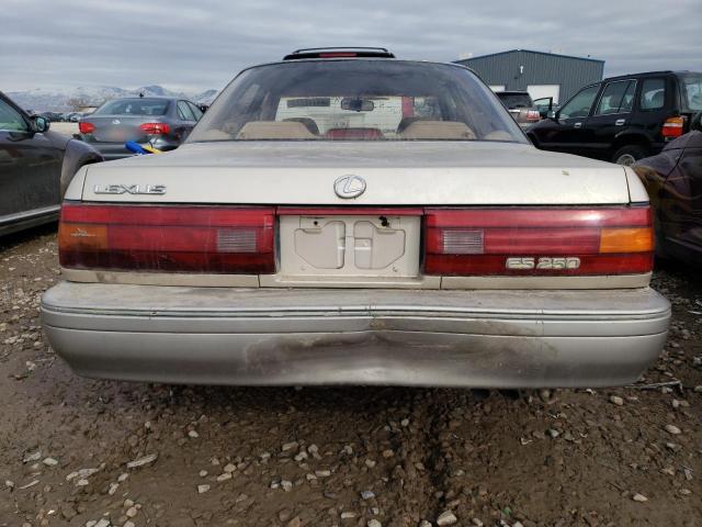 JT8VV22T0M0155677 - 1991 LEXUS ES 250 TAN photo 6