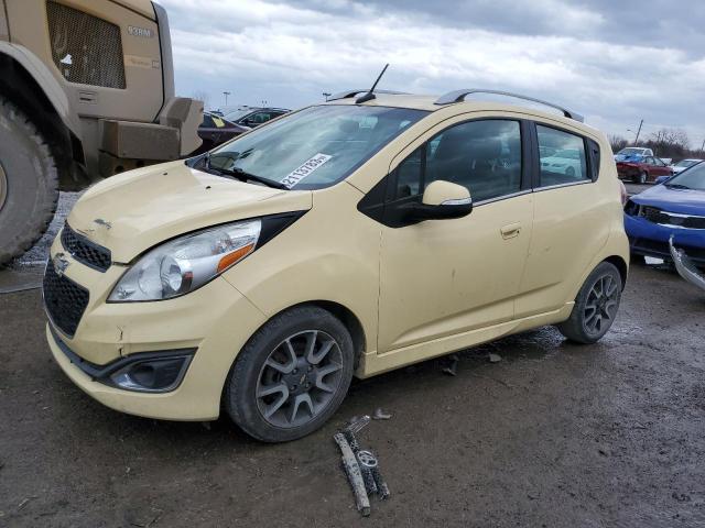 KL8CF6S92EC440956 - 2014 CHEVROLET SPARK 2LT YELLOW photo 1