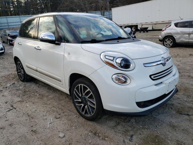 ZFBCFACH2EZ027029 - 2014 FIAT 500L WHITE photo 4