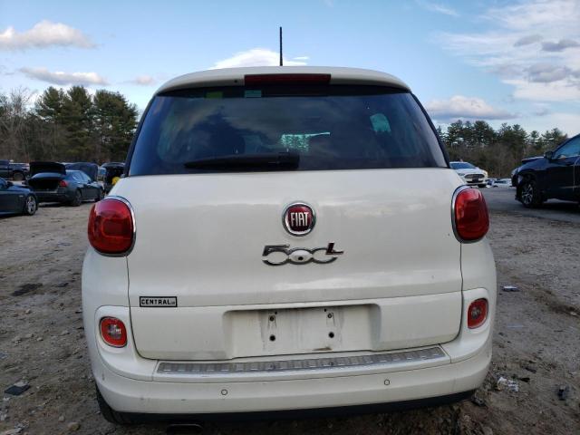 ZFBCFACH2EZ027029 - 2014 FIAT 500L WHITE photo 6