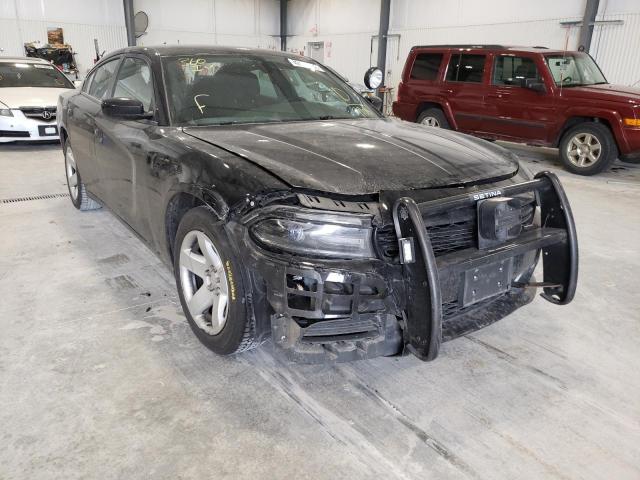 2C3CDXATXGH267708 - 2016 DODGE CHARGER PO BLACK photo 1