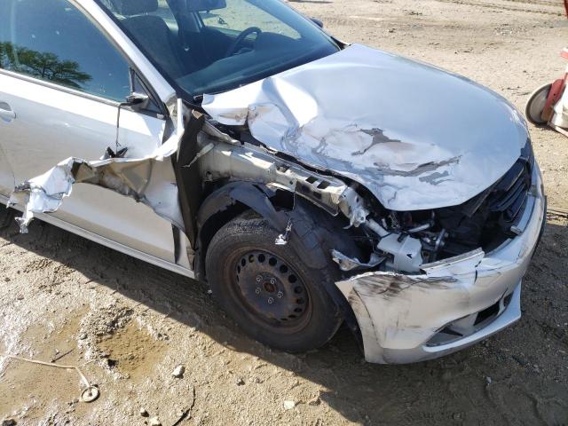 3VW2K7AJ5EM223526 - 2014 VOLKSWAGEN JETTA BASE 银色 照片 9