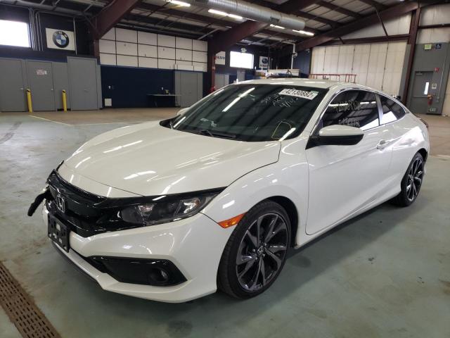 2HGFC4B80KH301525 - 2019 HONDA CIVIC SPOR 白色 照片 2