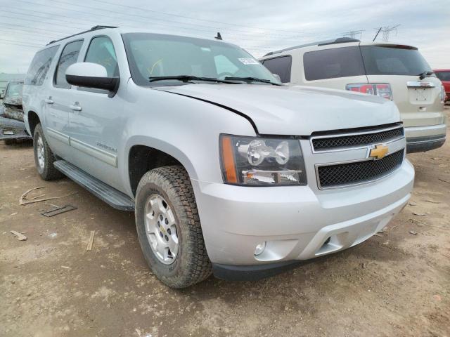 1GNSKJE74CR124195 - 2012 CHEVROLET SUBURBAN K SILVER photo 1