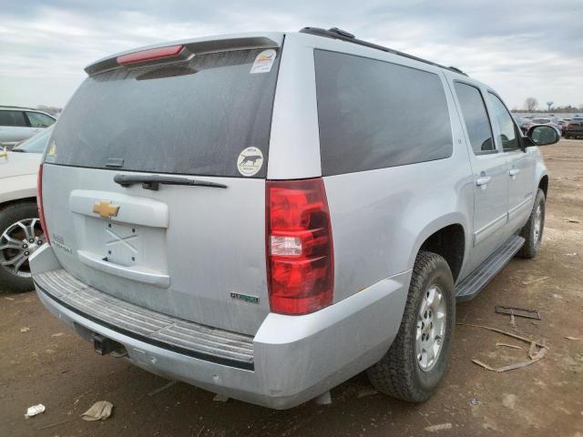 1GNSKJE74CR124195 - 2012 CHEVROLET SUBURBAN K SILVER photo 4