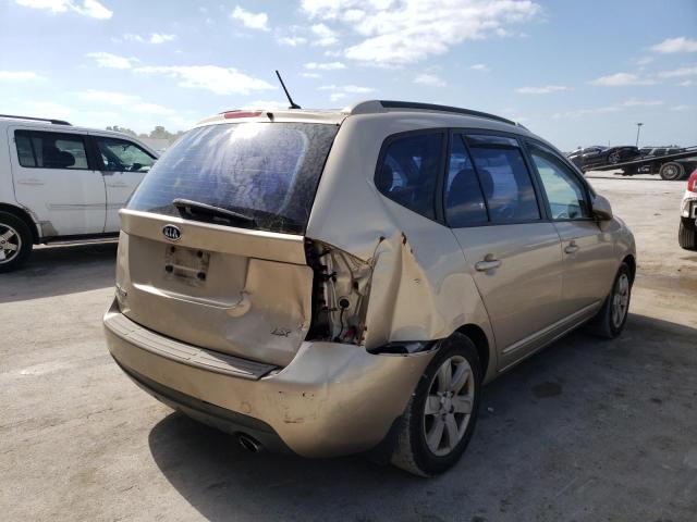 KNAFG525177080676 - 2007 KIA RONDO BASE TAN photo 4