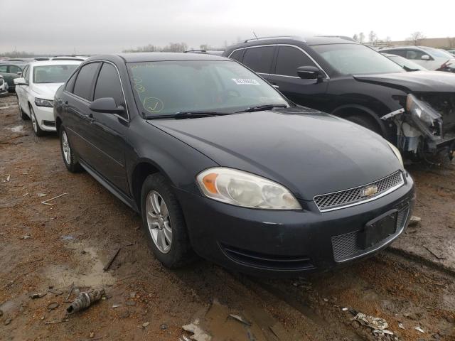 2G1WF5E39D1260280 - 2013 CHEVROLET IMPALA LS GRAY photo 1