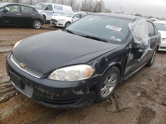 2G1WF5E39D1260280 - 2013 CHEVROLET IMPALA LS GRAY photo 9