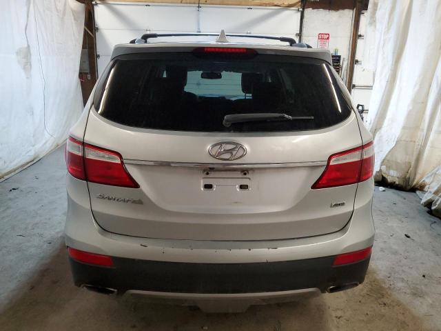 KM8SNDHF0EU052847 - 2014 HYUNDAI SANTA FE G SILVER photo 6