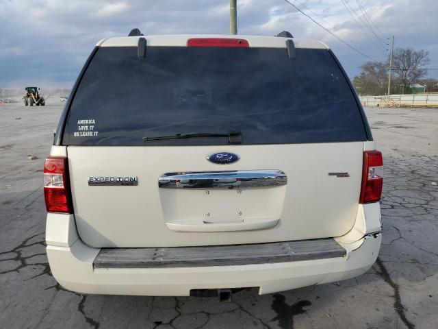 1FMFU19578LA13045 - 2008 FORD EXPEDITION WHITE photo 6