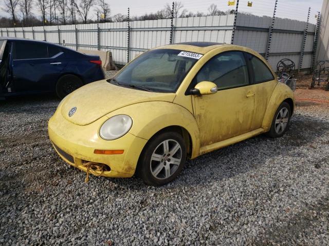 3VWRW31C56M409047 - 2006 VOLKSWAGEN NEW BEETLE YELLOW photo 1