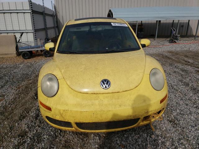 3VWRW31C56M409047 - 2006 VOLKSWAGEN NEW BEETLE YELLOW photo 5