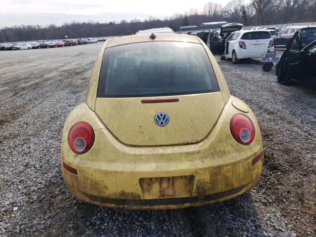 3VWRW31C56M409047 - 2006 VOLKSWAGEN NEW BEETLE YELLOW photo 6