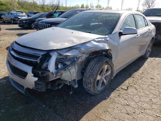 1G1ZC5E18BF234960 - 2011 CHEVROLET MALIBU 1LT SILVER photo 2