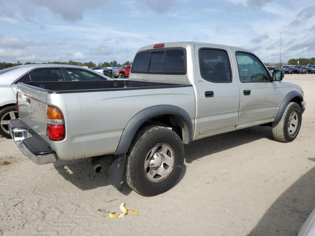 5TEGM92N74Z332376 - 2004 TOYOTA TACOMA DOU SILVER photo 3