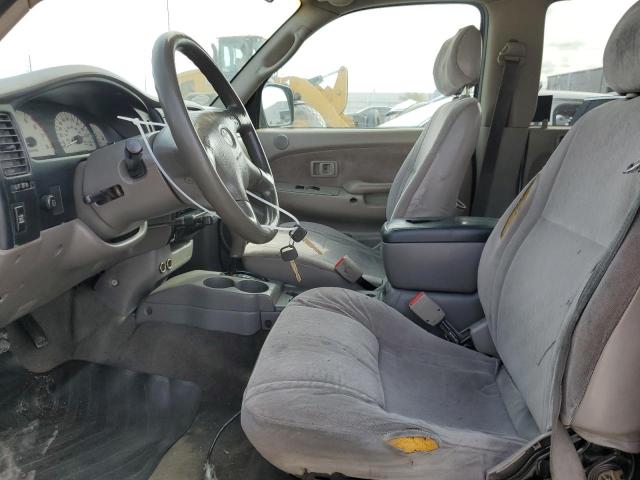 5TEGM92N74Z332376 - 2004 TOYOTA TACOMA DOU SILVER photo 7