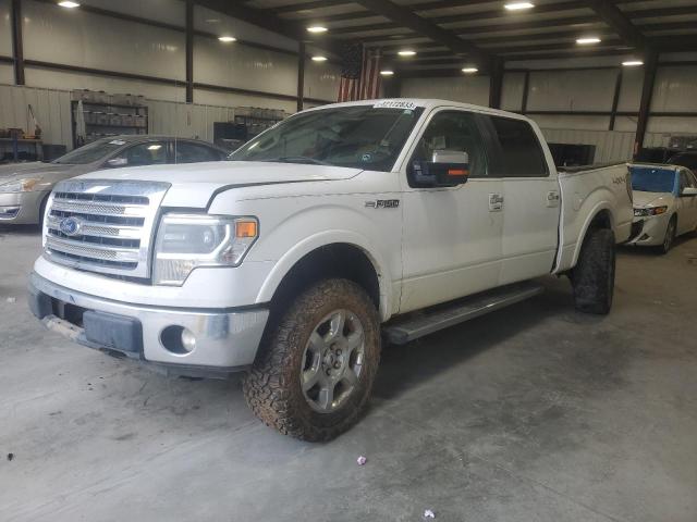 1FTFW1EF1DFC24683 - 2013 FORD F150 SUPER WHITE photo 1