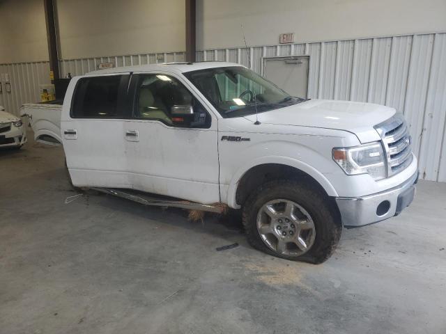 1FTFW1EF1DFC24683 - 2013 FORD F150 SUPER WHITE photo 4