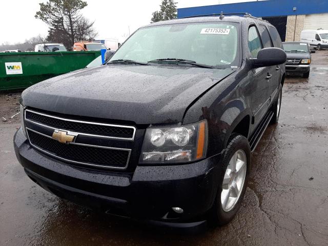 1GNFK26319R289620 - 2009 CHEVROLET SUBURBAN K BLACK photo 2