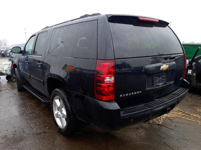 1GNFK26319R289620 - 2009 CHEVROLET SUBURBAN K BLACK photo 3