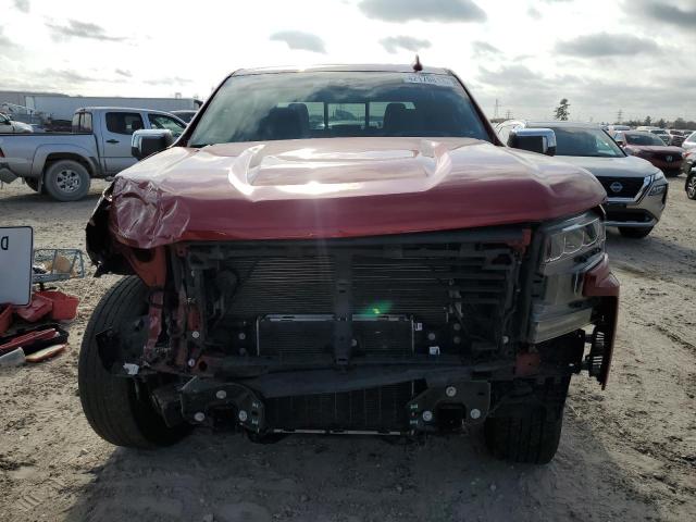 1GCPWEET9MZ145939 - 2021 CHEVROLET SILVERADO MAROON photo 5