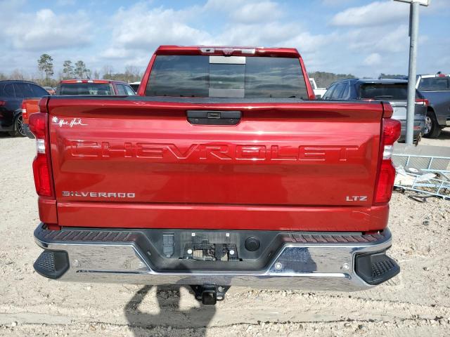 1GCPWEET9MZ145939 - 2021 CHEVROLET SILVERADO MAROON photo 6