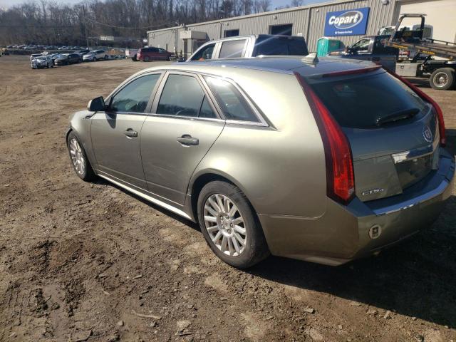 1G6DG8EY4B0127866 - 2011 CADILLAC CTS LUXURY GRAY photo 2