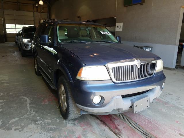 5LMEU88H63ZJ28402 - 2003 LINCOLN AVIATOR 蓝色 照片 1