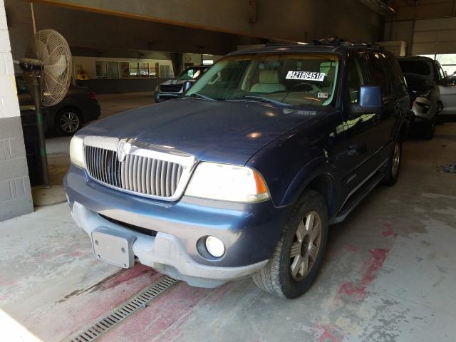 5LMEU88H63ZJ28402 - 2003 LINCOLN AVIATOR 蓝色 照片 2