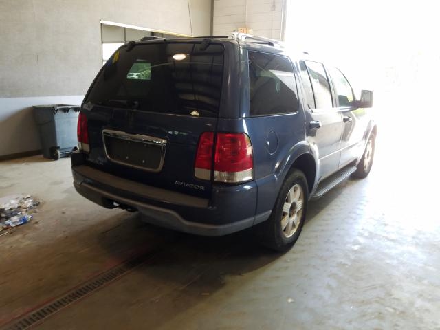 5LMEU88H63ZJ28402 - 2003 LINCOLN AVIATOR 蓝色 照片 4