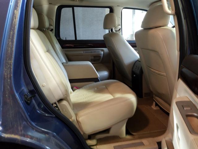 5LMEU88H63ZJ28402 - 2003 LINCOLN AVIATOR 蓝色 照片 6