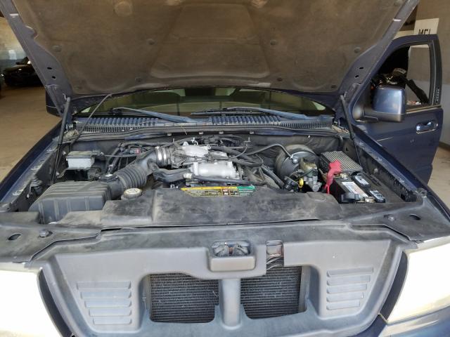 5LMEU88H63ZJ28402 - 2003 LINCOLN AVIATOR 蓝色 照片 7