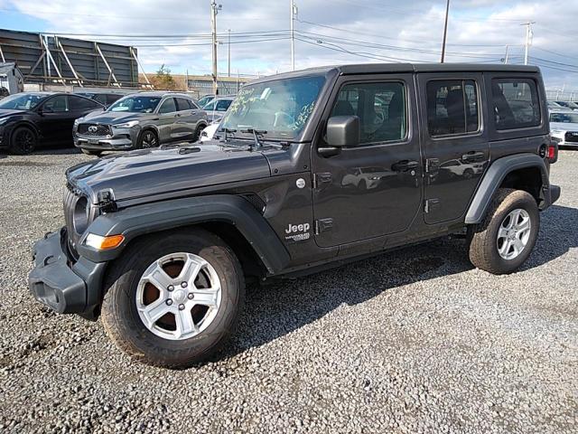 1C4HJXDN3LW230549 - 2020 JEEP WRANGLER U ნაცრისფერი ფოტო 2