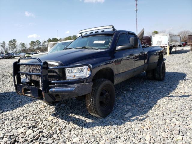 3D7MX48C07G741943 - 2007 DODGE RAM 3500 S BLUE photo 1