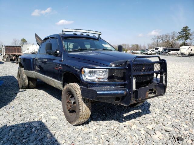 3D7MX48C07G741943 - 2007 DODGE RAM 3500 S BLUE photo 4