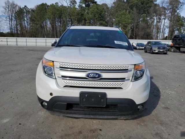 1FM5K8F87DGA58188 - 2013 FORD EXPLORER L WHITE photo 5