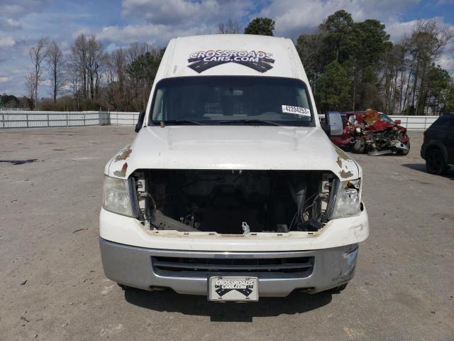 1N6BF0LY0CN100614 - 2012 NISSAN NV 2500 WHITE photo 5