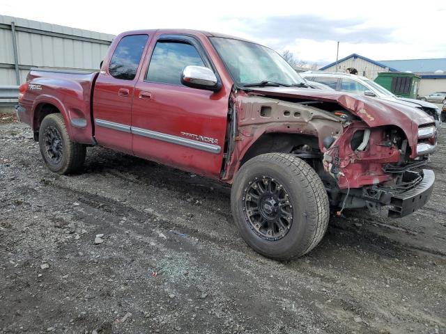 5TBBT44184S451263 - 2004 TOYOTA TUNDRA ACC BURGUNDY photo 4